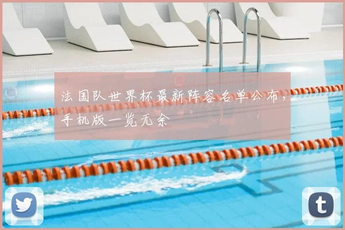 法国队世界杯最新阵容名单公布，手机版一览无余